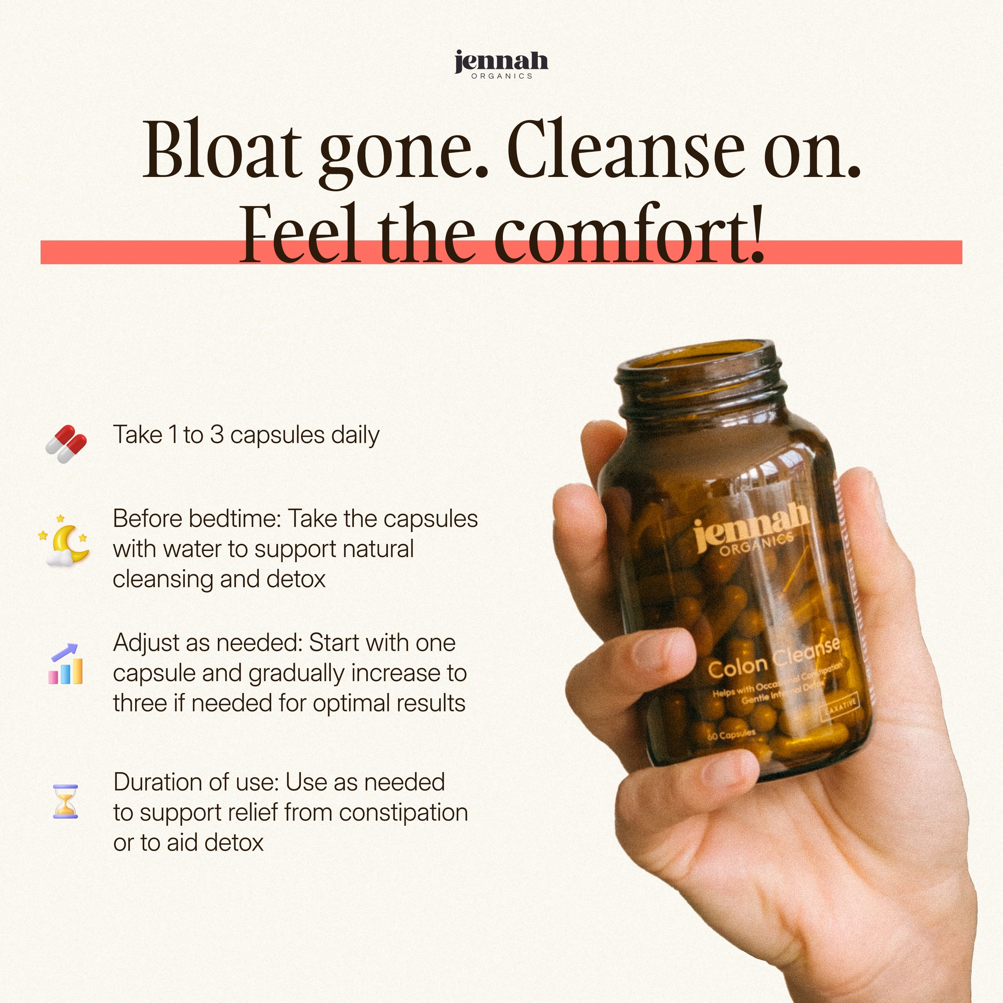 Flat Belly Colon Support | Gut Detox & Digestive Support