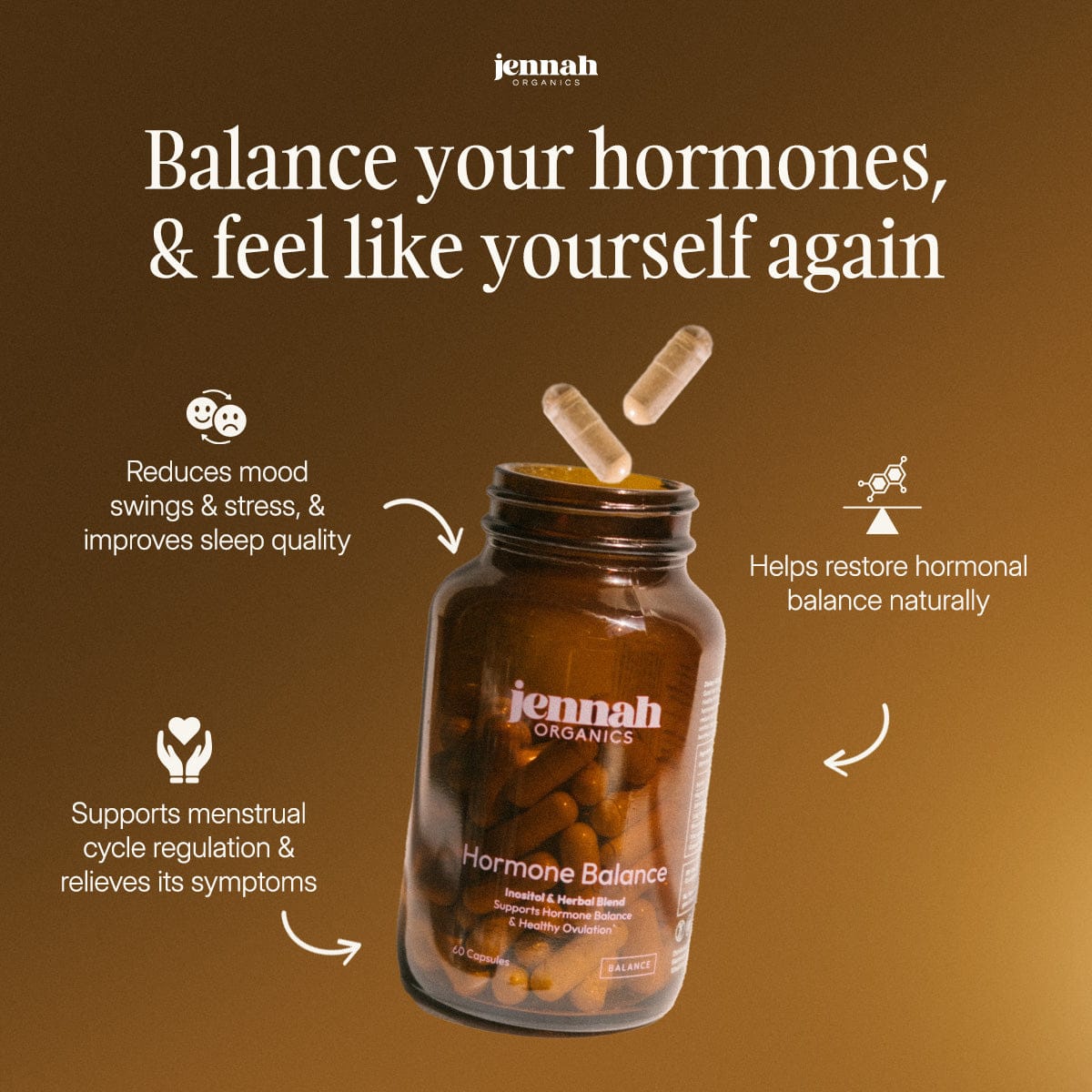 Hormone Support | Hormonal Balance with Inositol & Saffron