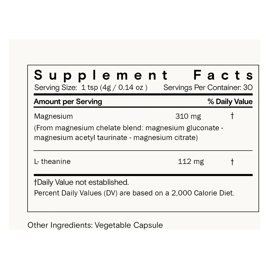 Magic Magnesium | Triple Magnesium & L-Theanine for Calm & Focus